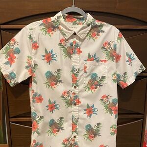 On the Byas Tropical Floral Men's Shirt